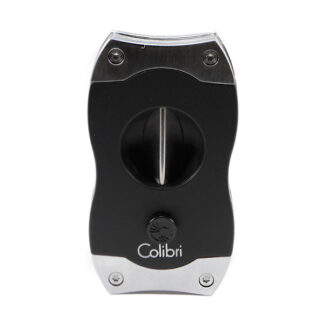 Colibri Szivarvágó - V-Cut, króm/fekete