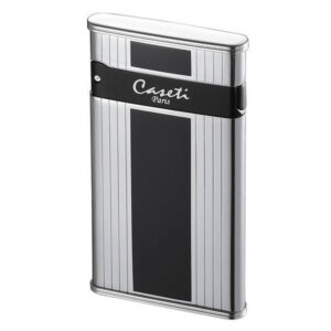 Caseti Montpellier öngyújtó - króm/fekete