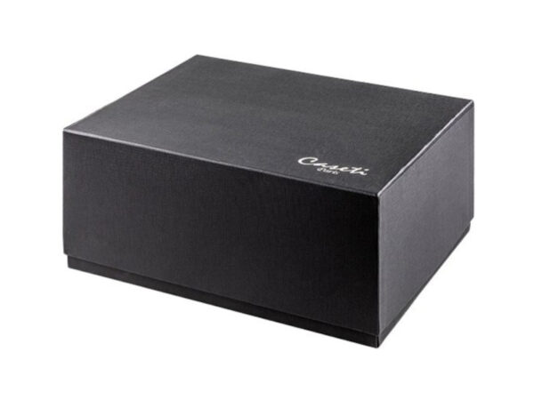 Caseti Paris humidor, spanyol cédrusfa, 80 szivar számára - zöld színű, fényes lakkozott - Image 3