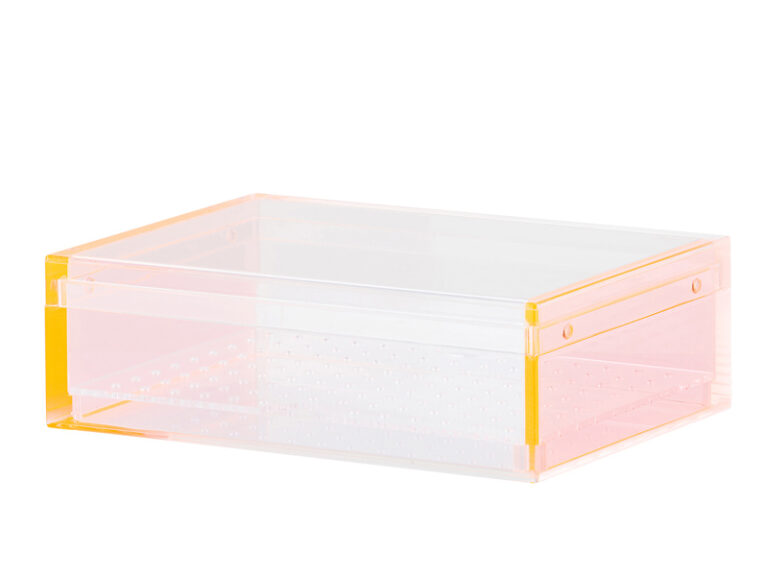 Humidor  30 szál szivar részére, akryl szivar tároló doboz