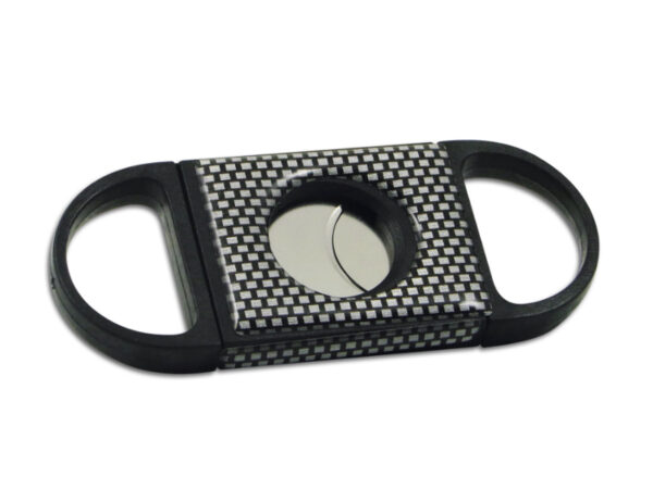 Szivarvágó fekete Carbon (20mm)