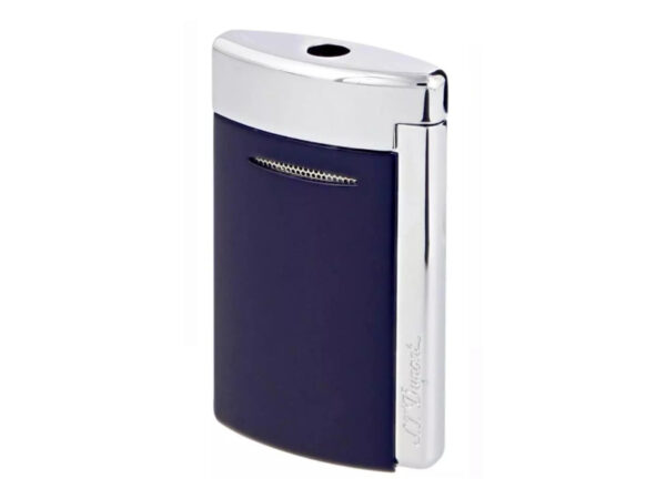Luxus Szivaröngyújtó S.T. Dupont Mini - tengerkék/króm - Image 4