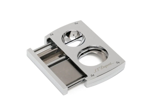 Dupont Szivarvágó - ezüst, V-Cut + Guillotine - Image 3