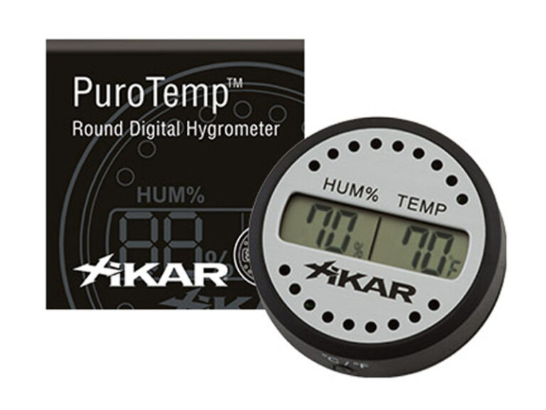 Digitális thermo-hygrométer - kerek, Xikar - Image 2