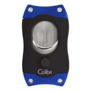 Colibri S-Cut Szivarvágó - fekete/kék (26mm)