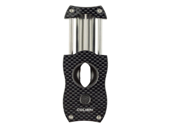 Colibri V-Cut Szivarvágó - carbon/fekete (23mm) - Image 2