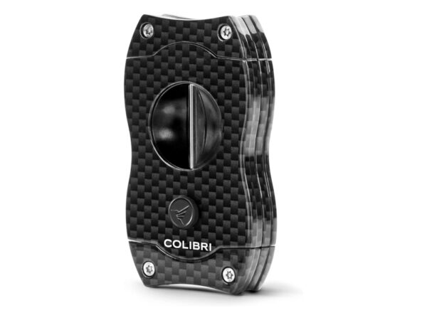 Colibri V-Cut Szivarvágó - carbon/fekete (23mm) - Image 5