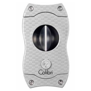 Colibri V-Cut Szivarvágó - carbon/ezüst (23mm)