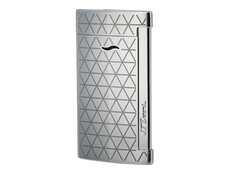 Luxus Szivaröngyújtó - ezüst, S.T. Dupont Slim 7 Firehead