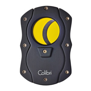 Colibri C-Cut Szivarvágó - sárga/fekete (22mm)