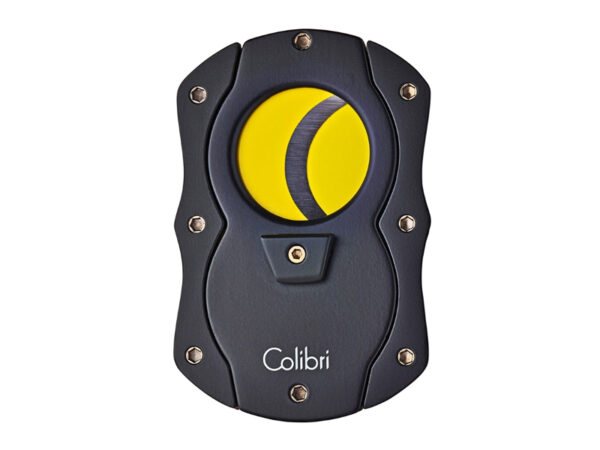 Colibri C-Cut Szivarvágó - sárga/fekete (22mm)