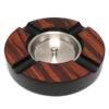 Achenty! Humidor 30 szivar részére, spanyol cédrusfa, üvegtetővel, párásító, hygrométer, Makassar + AJÁNDÉK szett - Image 5