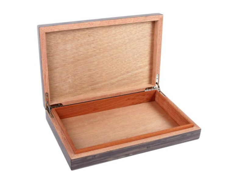 Achenty! Humidor 30 szál szivar részére, szivartartó doboz, párásítóval - Bambusz - Image 7