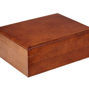Achenty! Humidor 40 szál szivar részére, szivartartó doboz, párásítóval, hygrometerrel - Antik