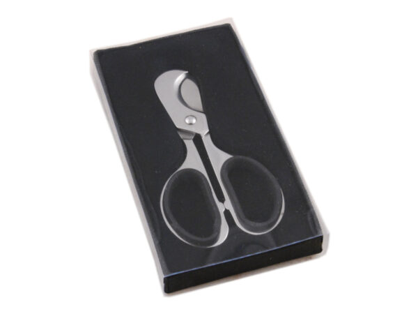 Szivarvágó olló - króm (9,5cm) - Image 2