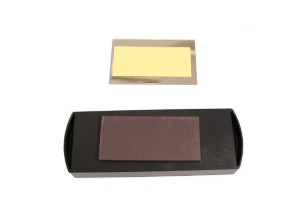 Humidor 50 szál szivar részére, spanyol cédrusfa szivar tároló doboz, párásító, hygrométer, barna-fekete, üvegtetős + AJÁNDÉK szett - Image 8