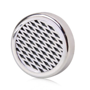 Akrylpolimer kristályos humidor-párásító, ezüst, kerek (6cm)