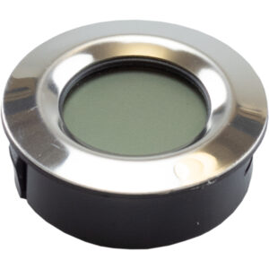 Digitális thermo-hygrométer - páratartalom és hőmérséklet mérő, kerek (4,5cm)