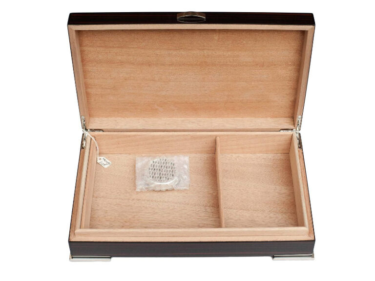 Achenty! Makassar Humidor 30 szál szivar részére, szivartartó doboz, párásítóval - Image 2