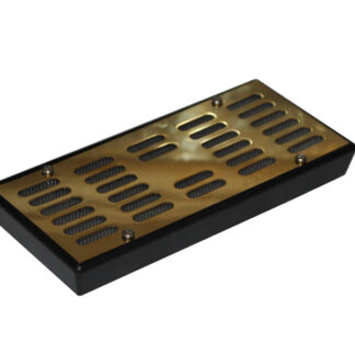 Humidor párásító - arany színű fedéllel (15,5 x 7 x 2 cm)