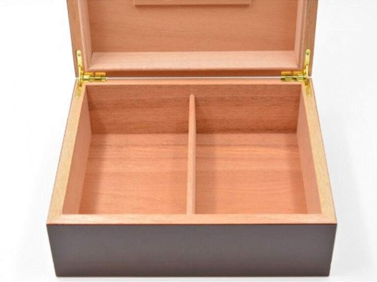 Humidor 40 szál szivar részére, matt cseresznye színű szivar tároló doboz + AJÁNDÉK szett! - Image 9