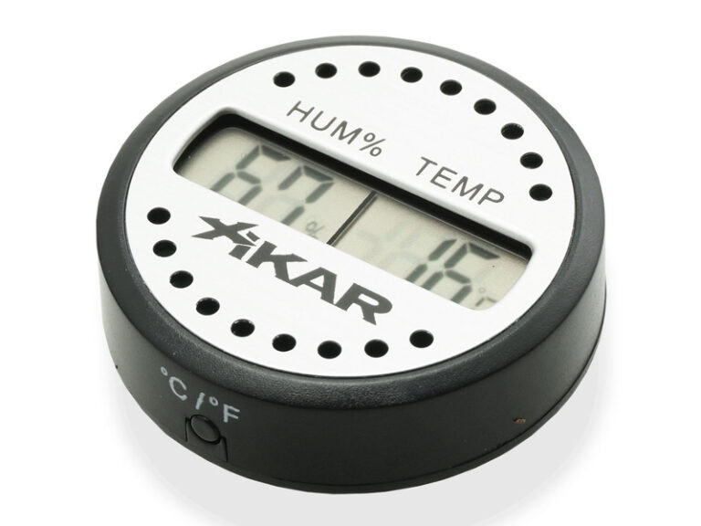 Digitális thermo-hygrométer - kerek, Xikar - Image 3