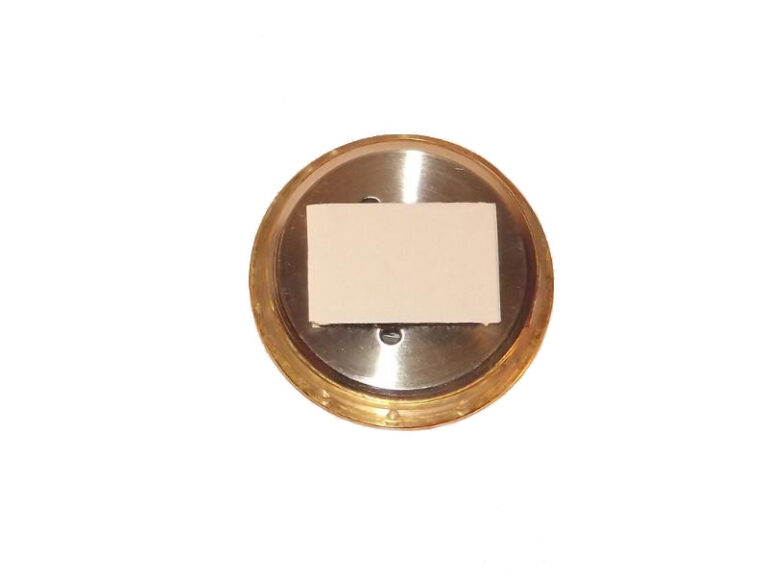 Humidor hygrométer - arany színű (50mm) - Image 2