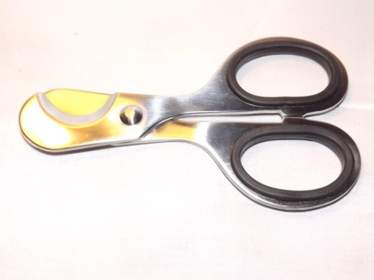 Szivarvágó olló, krómozott (10cm) - Image 6