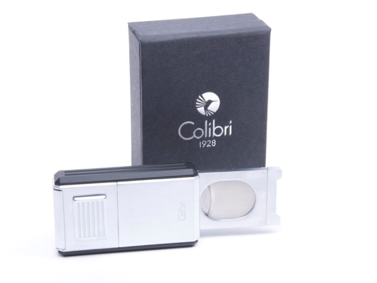 Colibri szivar öngyújtó - szúrólángos, króm "férfias" (158g !) - Image 6